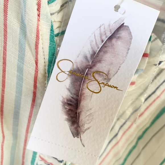 NWT Jessica Simpson ruffle tank - Picture 3 of 7